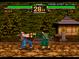 Скриншот игры Virtua Fighter 2